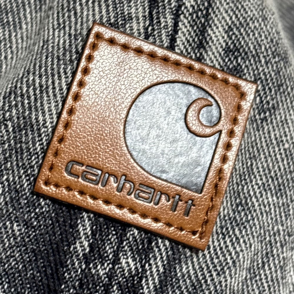 Carhartt Patch Hat Script Logo Strapback Baseball… - image 4